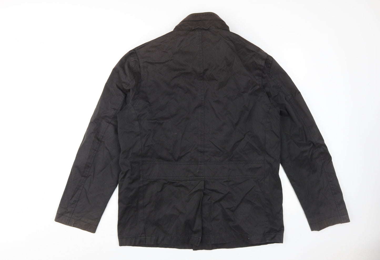 Mens UK Size L SIMONI Black Military Jacket