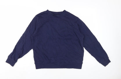 Womens UK Size 8 ASOS DESIGN Blue Pullover Sweatshirt