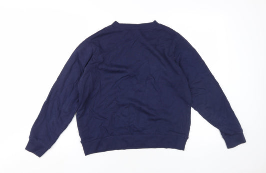 Womens UK Size 8 ASOS DESIGN Blue Pullover Sweatshirt