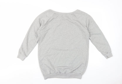 In The Style Grey Women M/L Pullover Sweatshirt