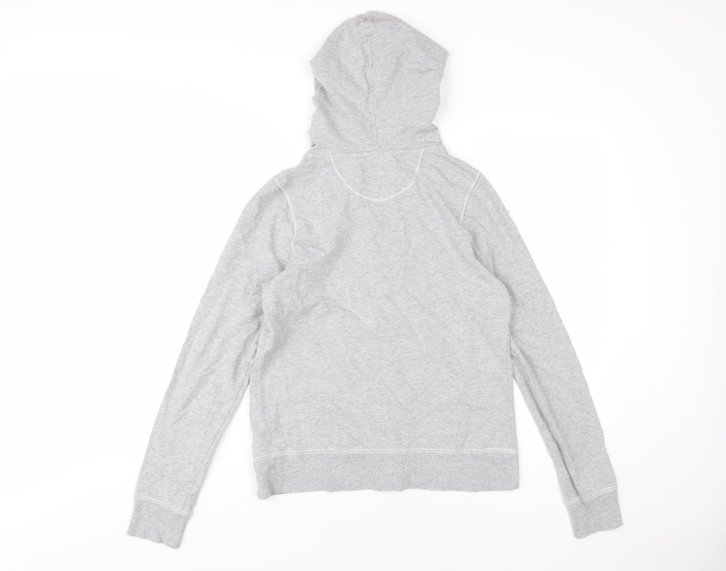New Look Women's Grey Full Zip Hoodie, Size 12, Casual Wear
