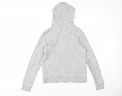 New Look Women's Grey Full Zip Hoodie, Size 12, Casual Wear