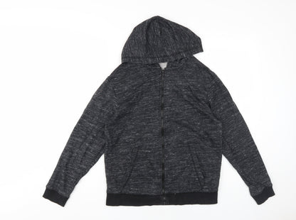 H&M Boys Full Zip Grey Hoodie 13-14 Years