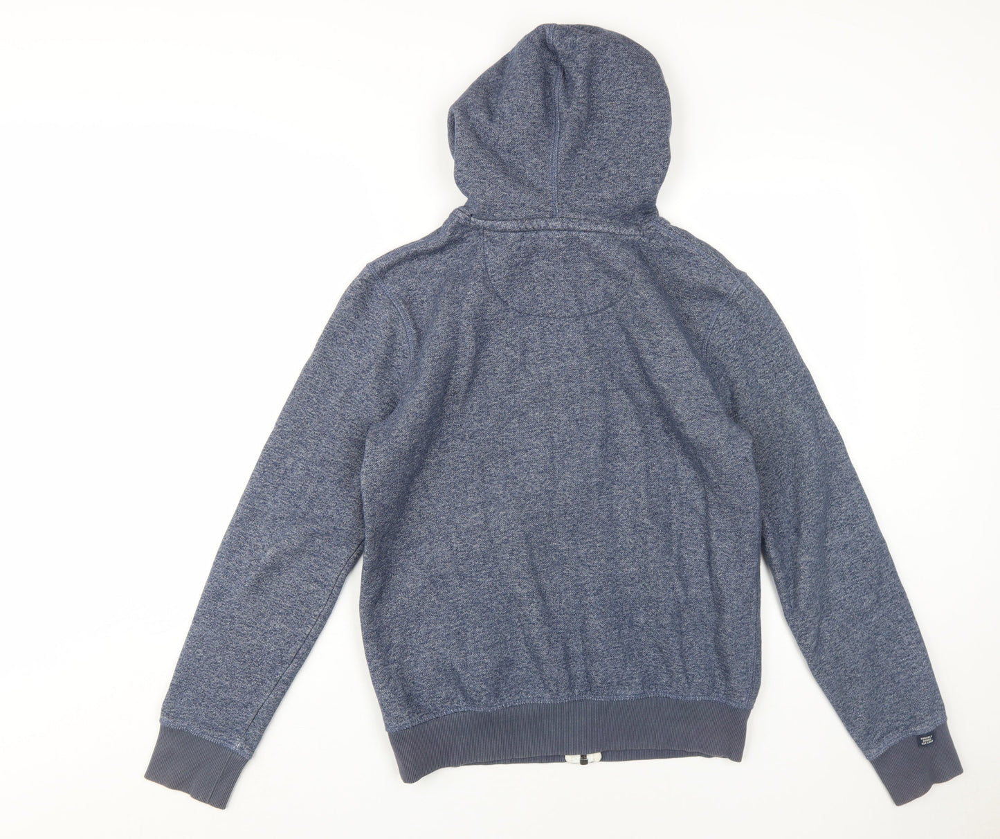 Mens UK Size S NEXT Blue Full Zip Hoodie