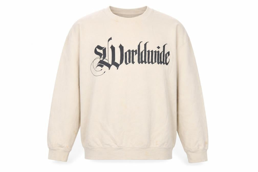 Mens UK Size M boohooMAN Beige Pullover Sweatshirt
