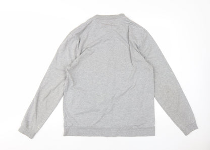 ASOS Men’s Grey Bomber Jacket L - Casual Full Zip