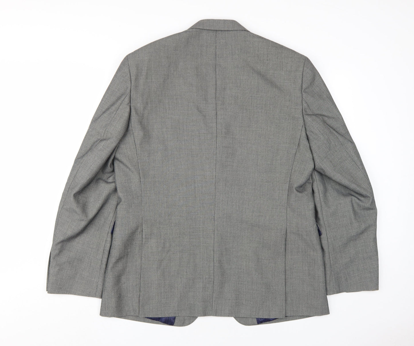 Mens UK Size 44 Burton Regular Grey Suit Jacket