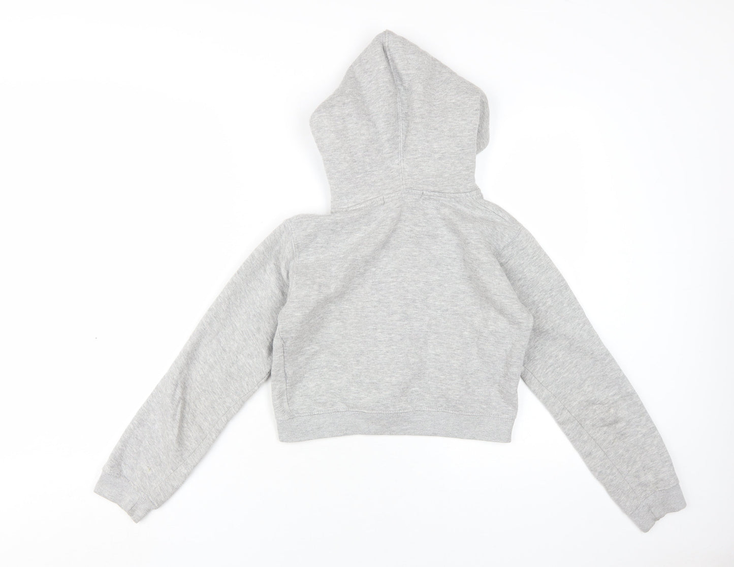 Boohoo Women's Grey Full Zip Hoodie XS