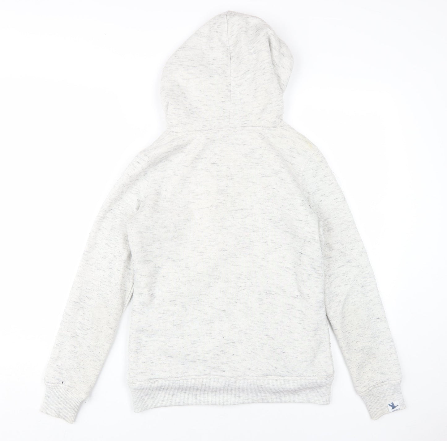 New Look Women's Ivory Hooded Cardigan, Size 8