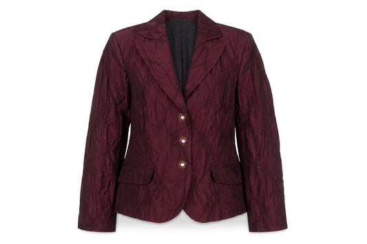 Womens UK Size 12 Basler Purple Basic Jacket