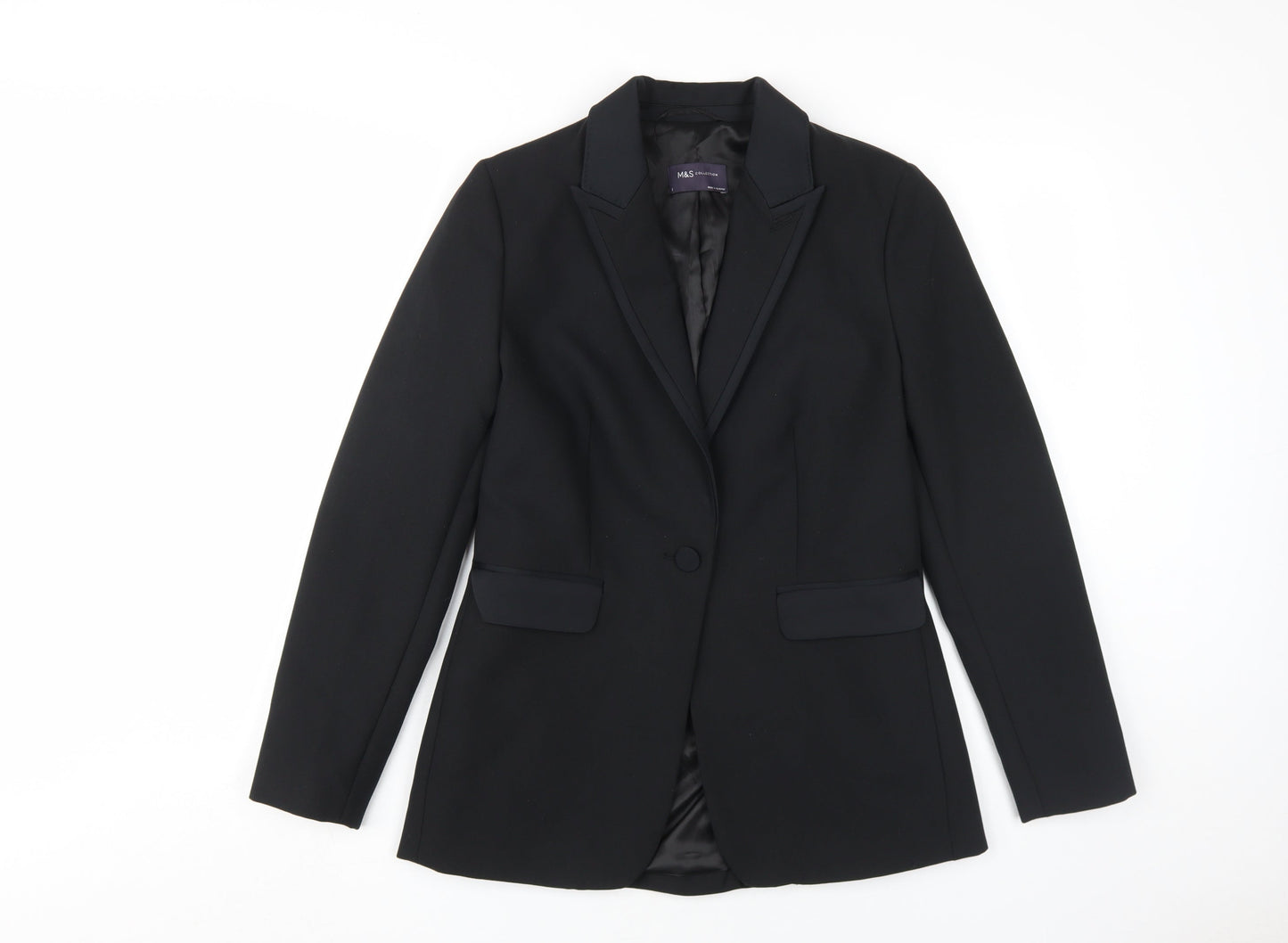 Marks and Spencer Black Women's Blazer Size 8