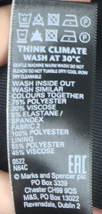 Marks and Spencer Black Women's Blazer Size 8