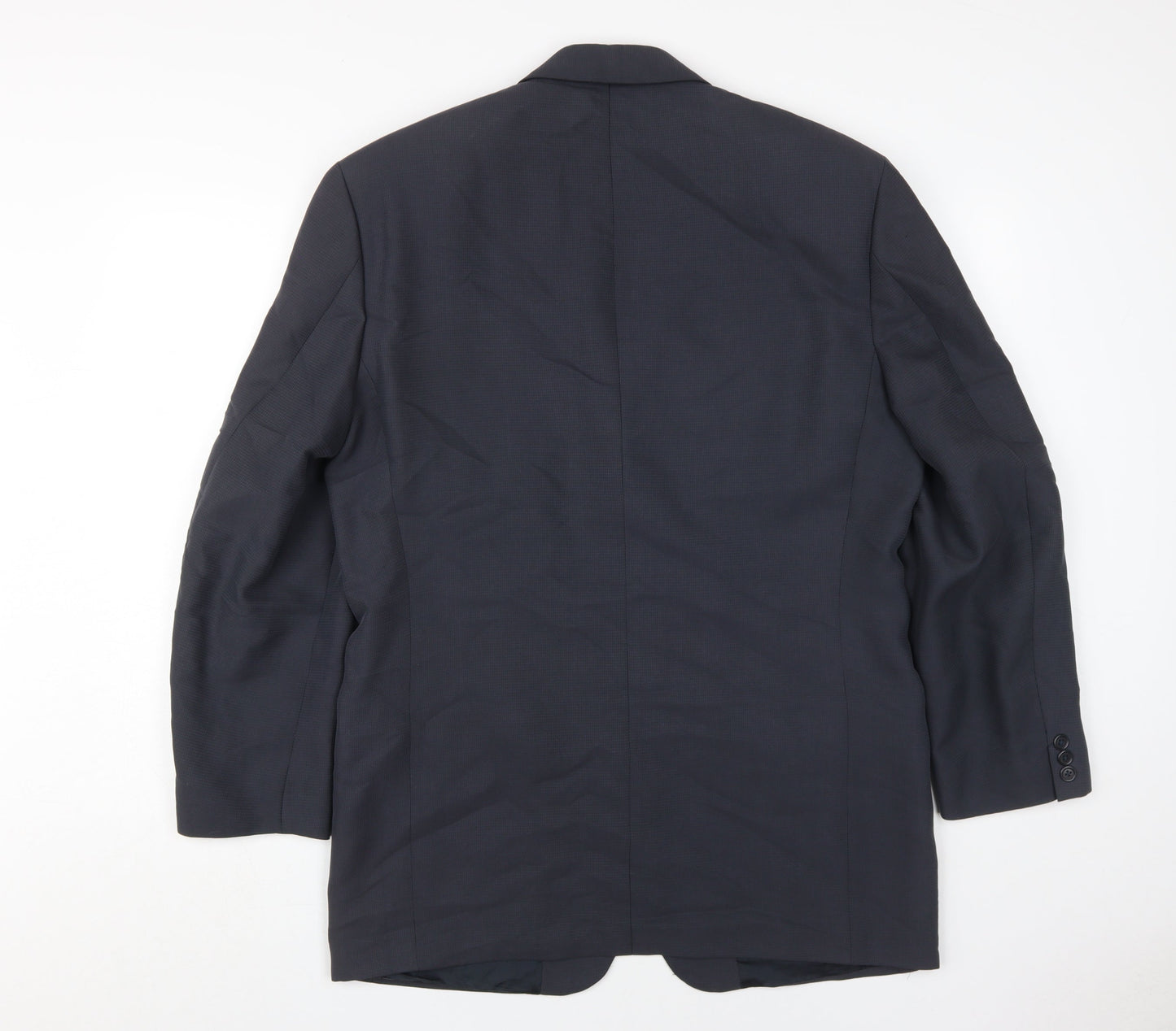 Mens UK Size 40 Marks and Spencer Regular Blue Suit Jacket