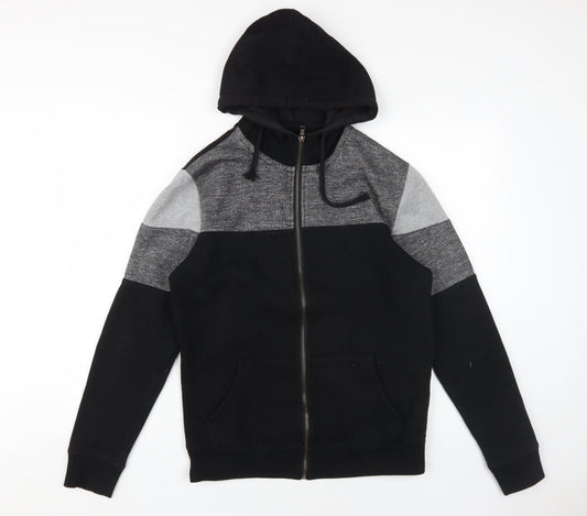 Mens UK Size S New Look Multicoloured Full Zip Hoodie