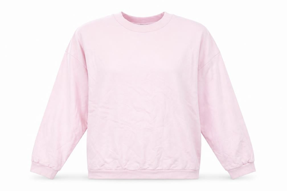 Womens UK Size M ASOS DESIGN Pink Pullover Sweatshirt
