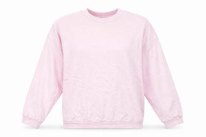 Womens UK Size M ASOS DESIGN Pink Pullover Sweatshirt