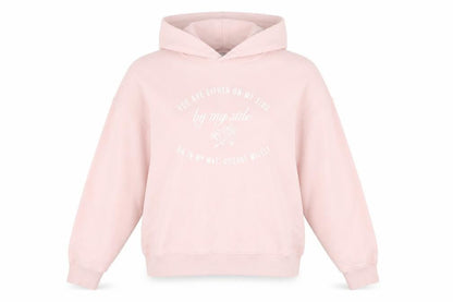 Womens UK Size M Bershka Pink Pullover Hoodie