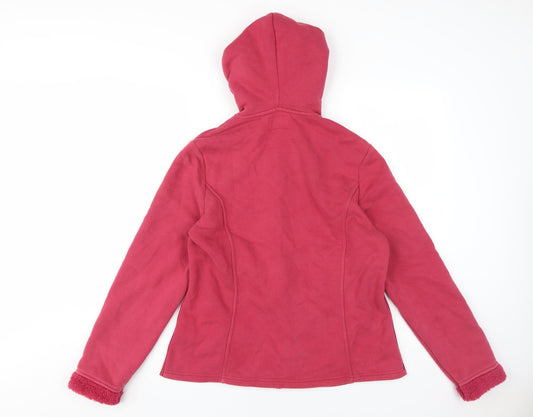 Womens UK Size L Marks and Spencer Red Basic Jacket