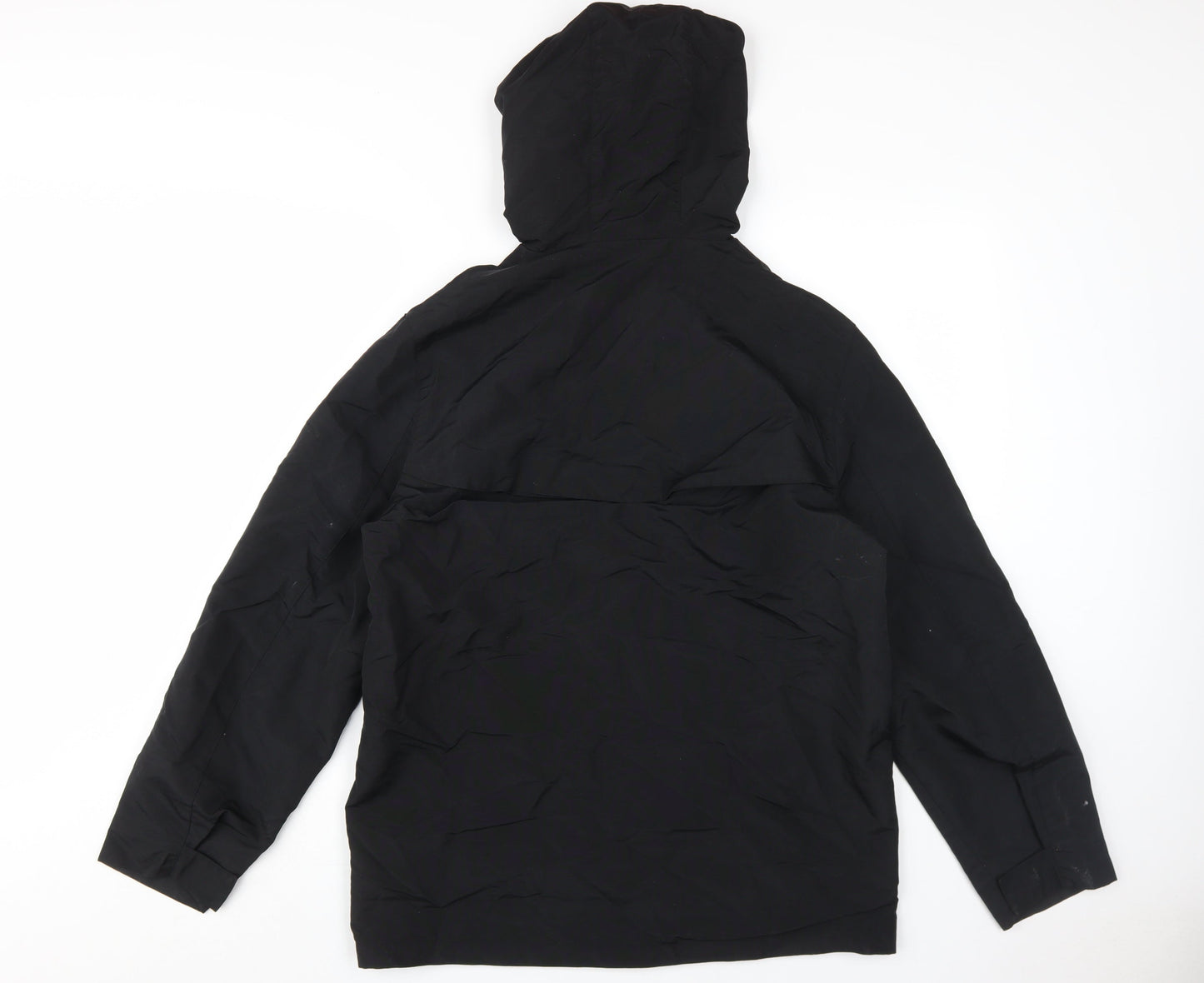 Urban Spirit Men's Black Rain Coat Jacket Size S