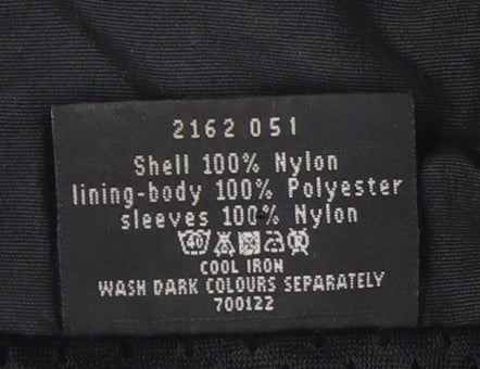 Urban Spirit Men's Black Rain Coat Jacket Size S