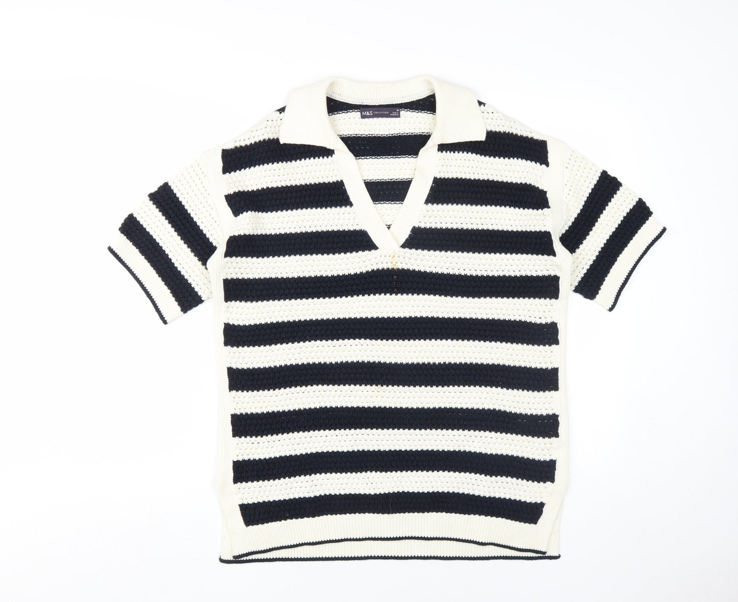 Womens UK Size M Marks and Spencer Multicoloured Pullover Jumper