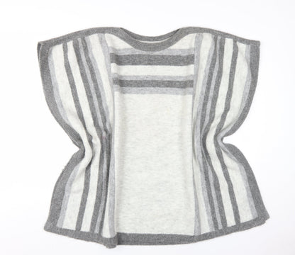 Womens UK Size M Marks and Spencer Grey Cape Jumper