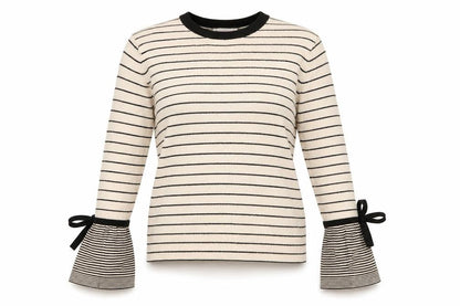 Womens UK Size 4 Warehouse Beige Pullover Jumper