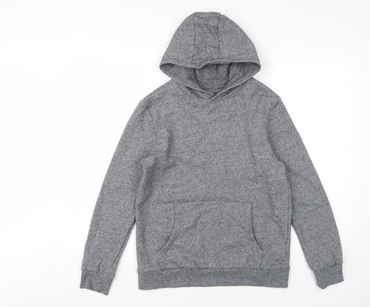 Marks and Spencer Boys Grey Pullover Hoodie Size 12-13 Years