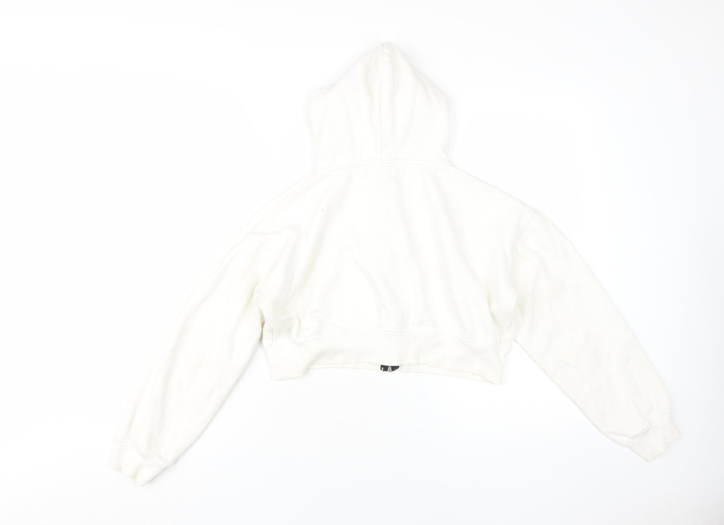 Rising Women's White Full Zip Hoodie - Size L