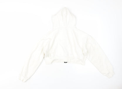 Rising Women's White Full Zip Hoodie - Size L