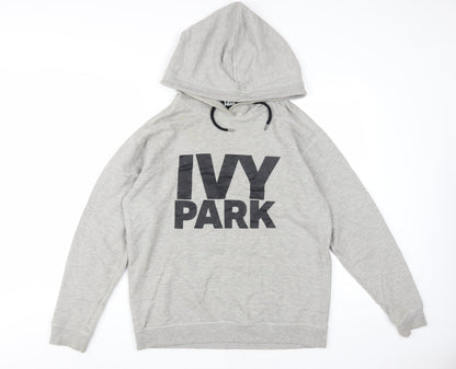 Ivy Park Women's Grey Pullover Hoodie - S