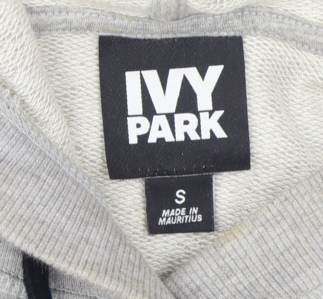 Ivy Park Women's Grey Pullover Hoodie - S