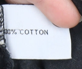 Kartel Men's Black Striped Polo Shirt M - Casual