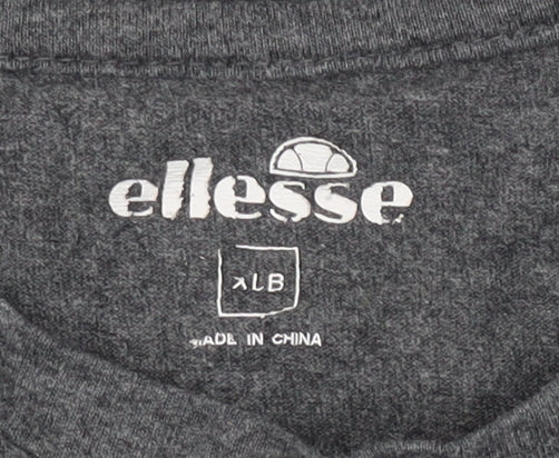Mens UK Size M ellesse Grey  T-Shirt
