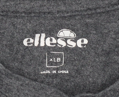 Mens UK Size M ellesse Grey  T-Shirt
