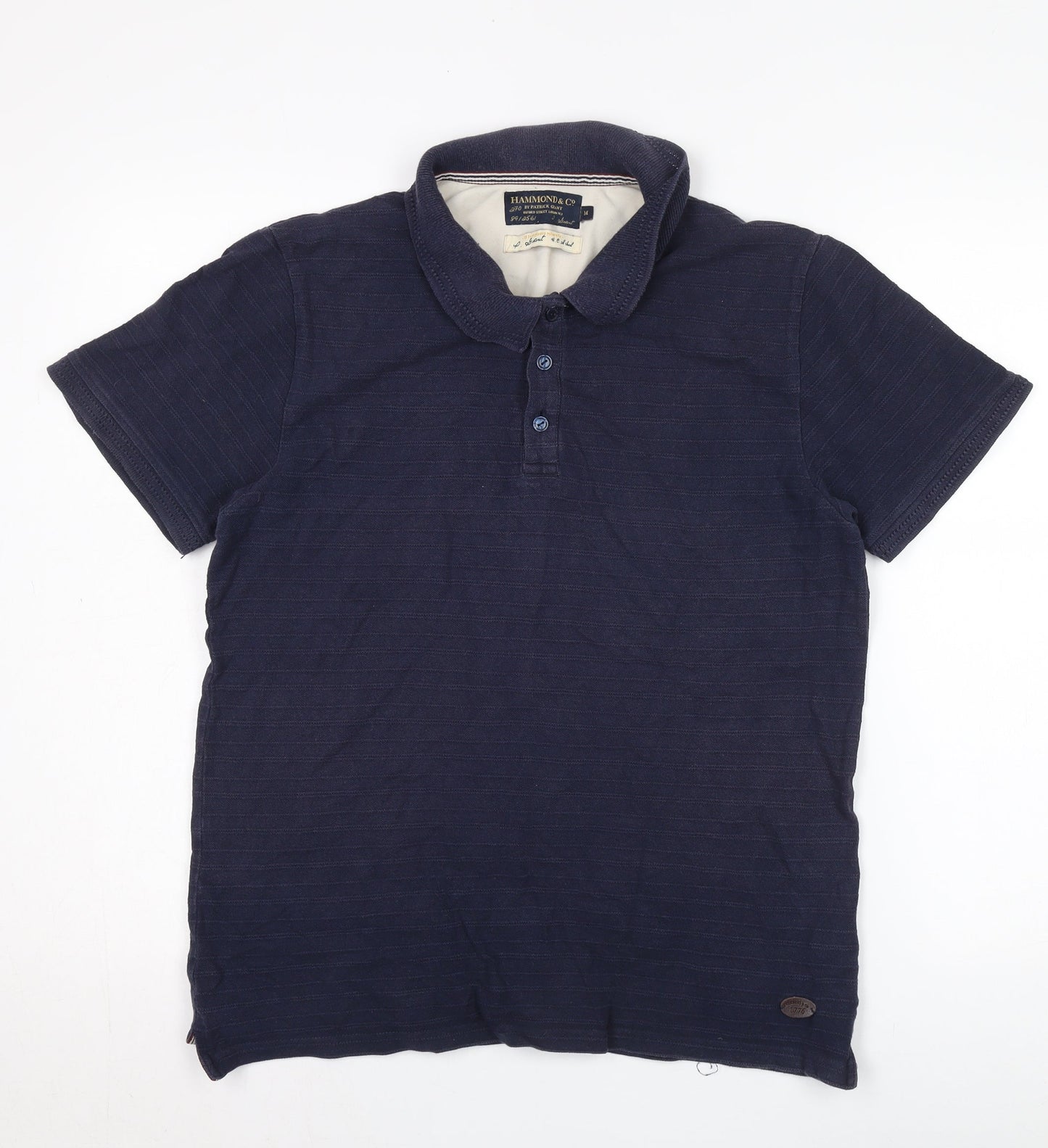 Hammond & Co. Men's Blue Polo M - Classic Casual Style