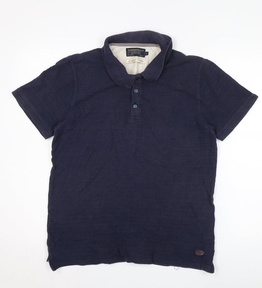 Hammond & Co. Men's Blue Polo M - Classic Casual Style