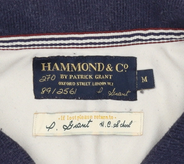 Hammond & Co. Men's Blue Polo M - Classic Casual Style