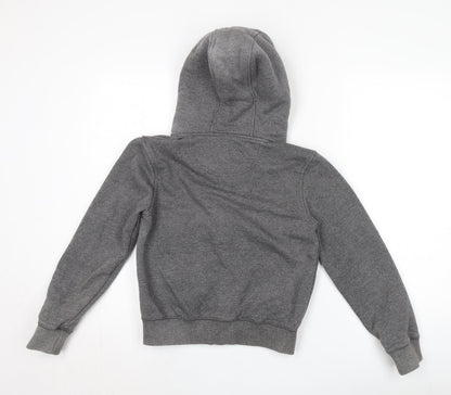 SoulCal & Co Boys Grey Full Zip Hoodie 13 Years