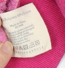 Womens UK Size 10 Jack Wills Pink Pullover Hoodie