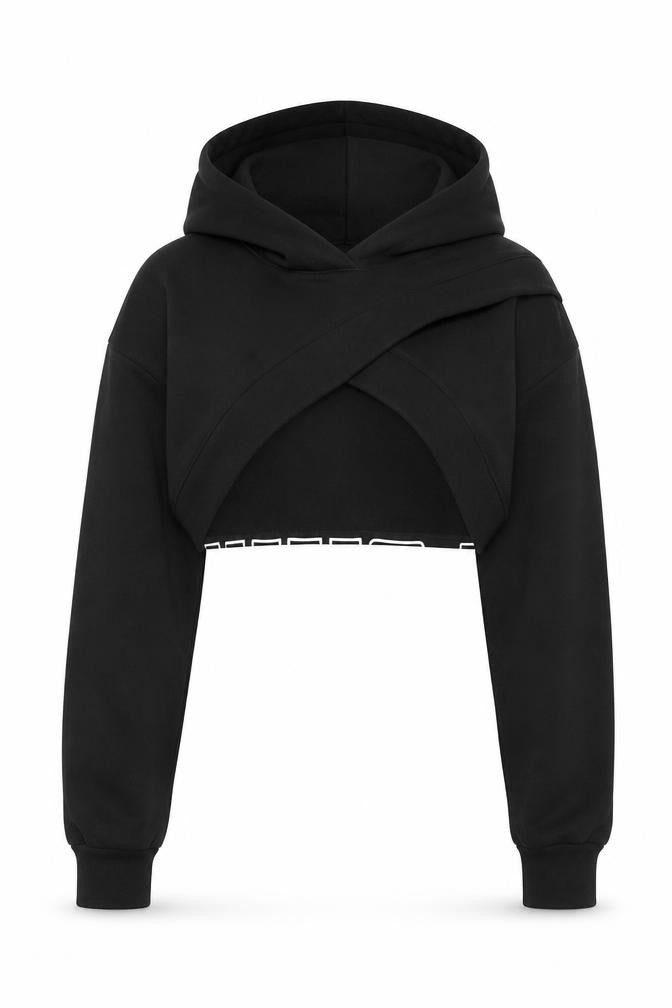 Womens UK Size XS PUMA Black Hoodie Hoodie