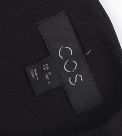 COS Women's Black Shift Dress 6 Classic Casual Autumn