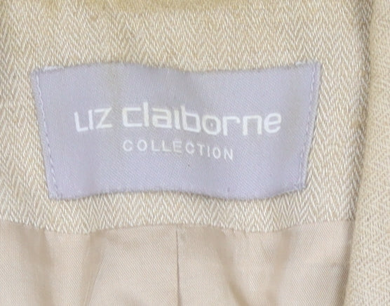 Liz Claiborne Women's Beige Suit Jacket Size 10