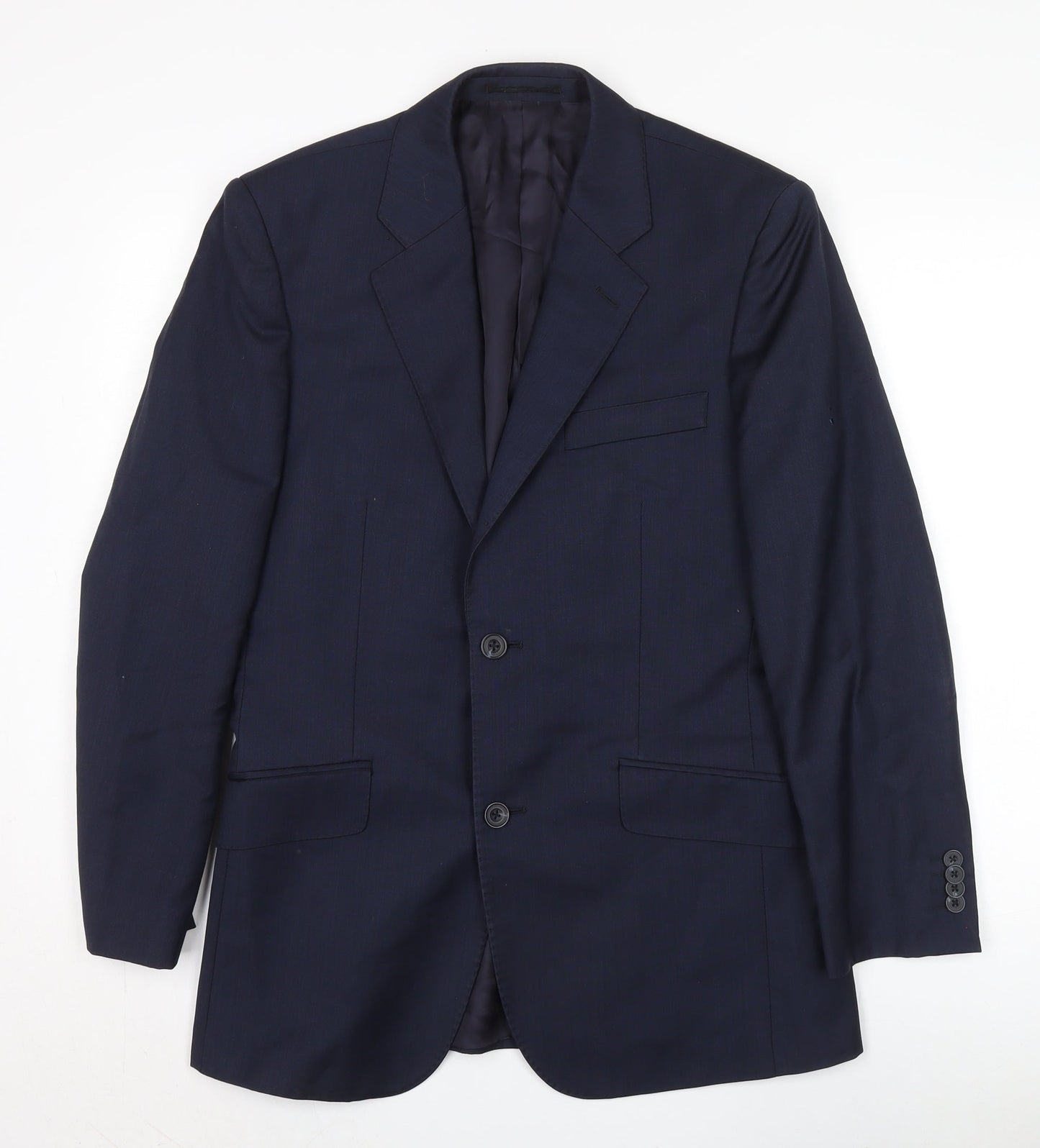 Mens UK Size 36 T.M.Lewin Regular Blue Suit Jacket