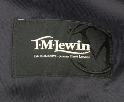 Mens UK Size 36 T.M.Lewin Regular Blue Suit Jacket