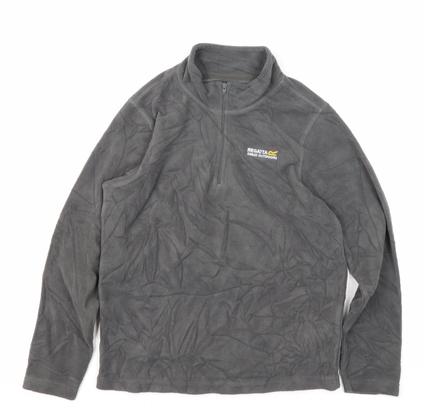 Regatta Boys' Grey Fleece 1/4 Zip Sweatshirt 11-12 Years