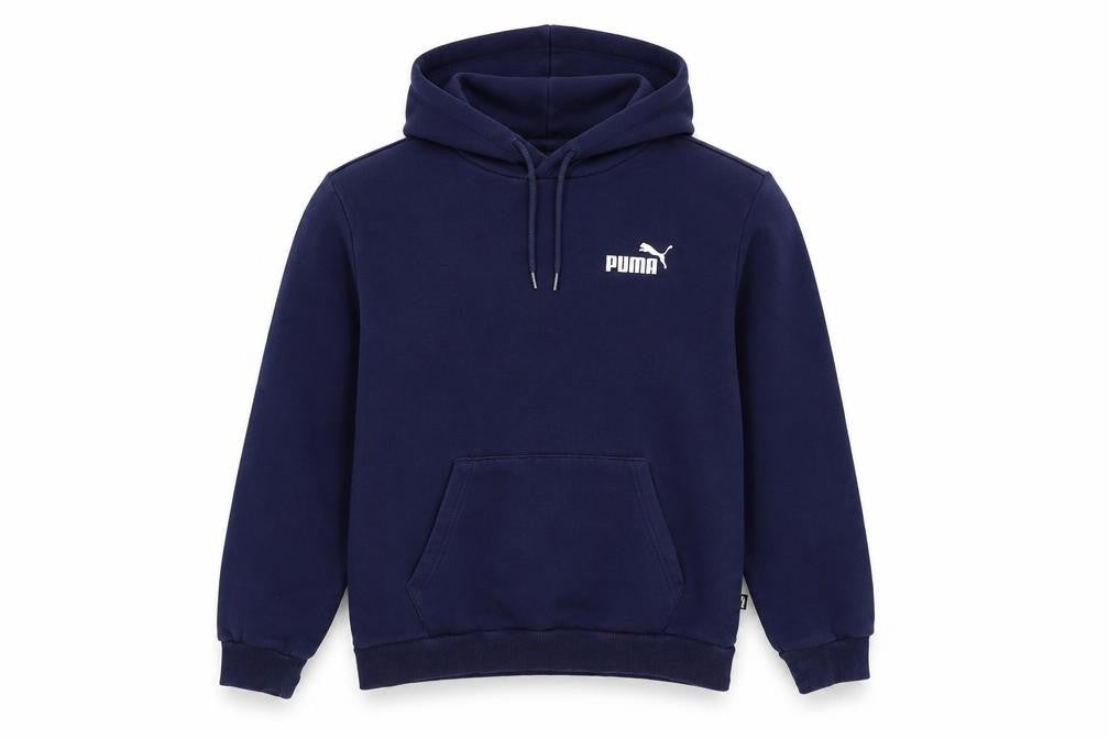 Mens UK Size S PUMA Blue Pullover Hoodie