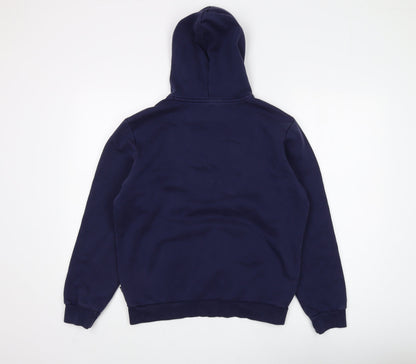 Mens UK Size S PUMA Blue Pullover Hoodie