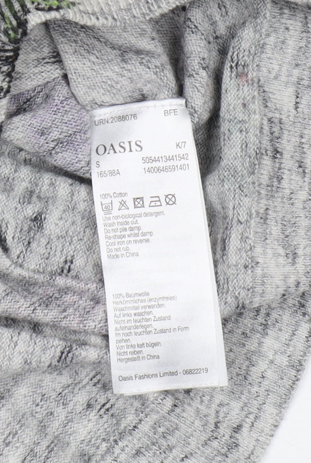 Womens UK Size S Oasis Multicoloured Pullover Jumper