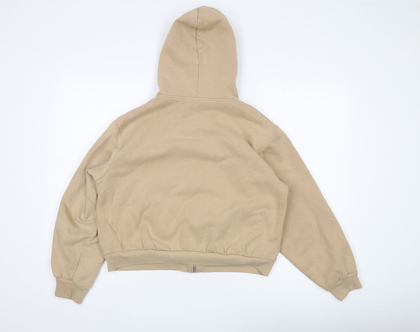 Hollister Women's Beige S Full Zip Hoodie